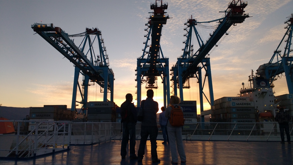 Cranes at Algeciras