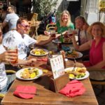 Sunday lunch at the Nelson in Casemate's Square with a pint or three of Old Speckled Hen. Heaven.