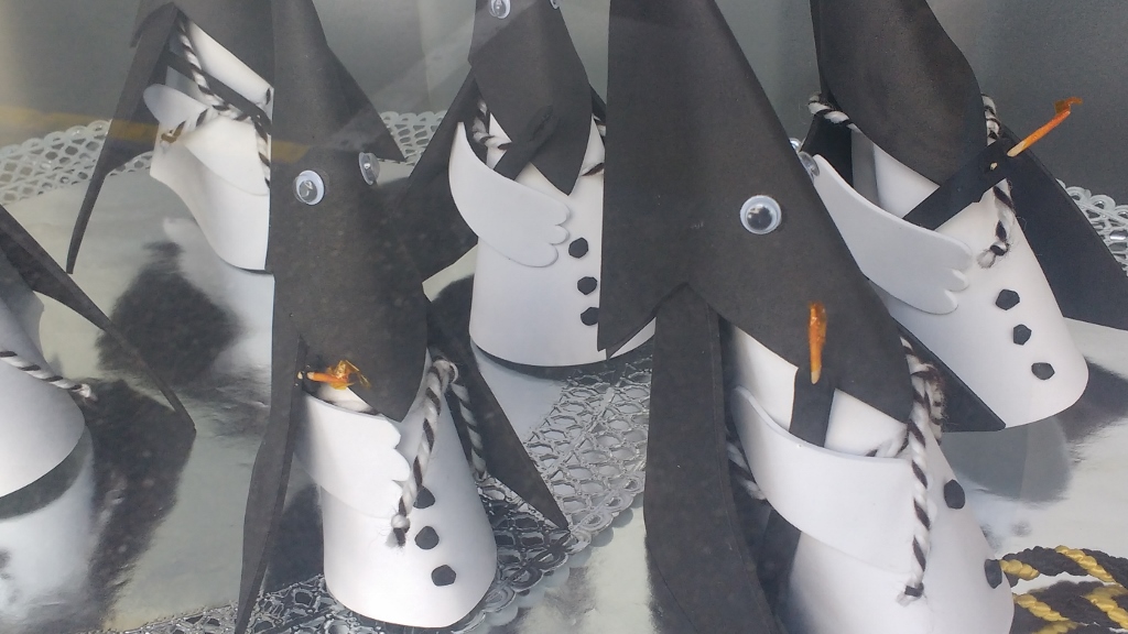 Easter is coming to Spain, and with it some wee men dressed strangely like KKK members off to a black tie do.