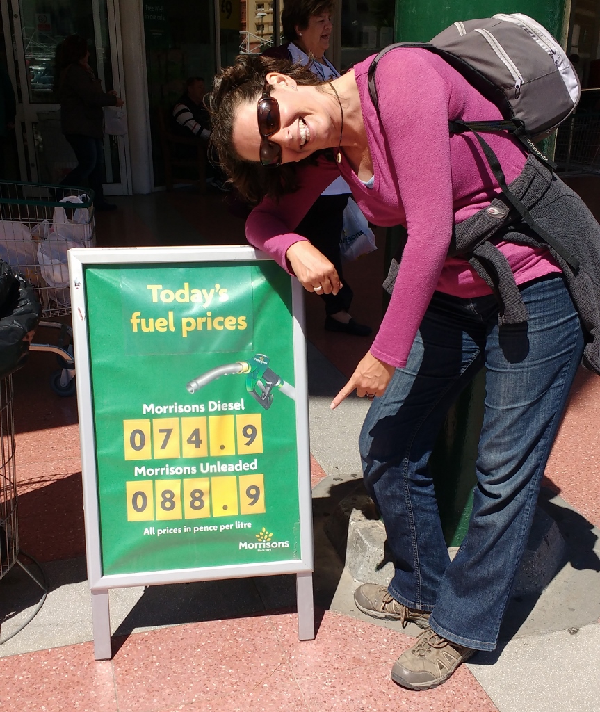 And, being in charge of all of its own affairs but for foreign policy and defence, has low tax levels. Fuel costs the same as Morocco and Spaniards queue at a booth just inside the UK border to buy cigs