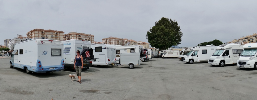 motorhome parking in Fuengirola