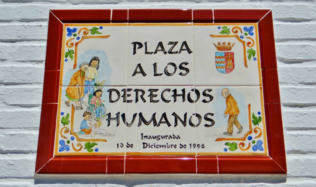 Castellar de la Frontera human rights square