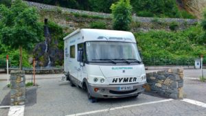 motorhome parking L'hospitalet-pres-l'Andorre, France
