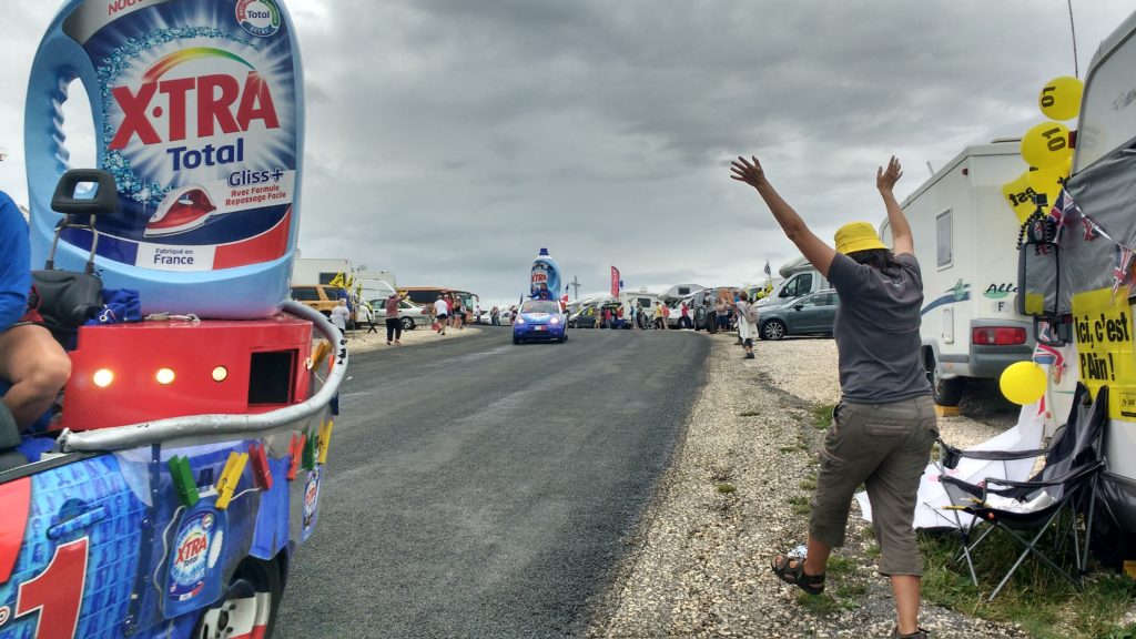 Tour de France by motorhome