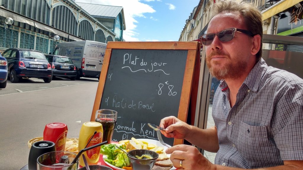 Eating out Dijon France