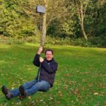 Playing on the local park