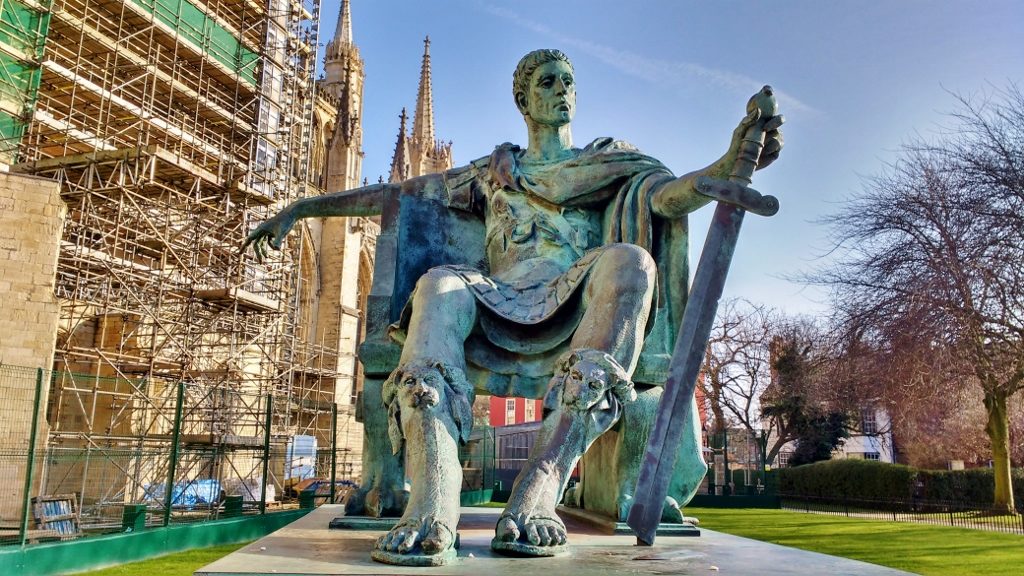 Roman statue York