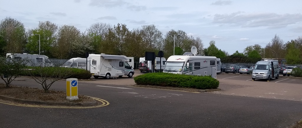 The Fantastic Motorhome Aire at Canterbury
