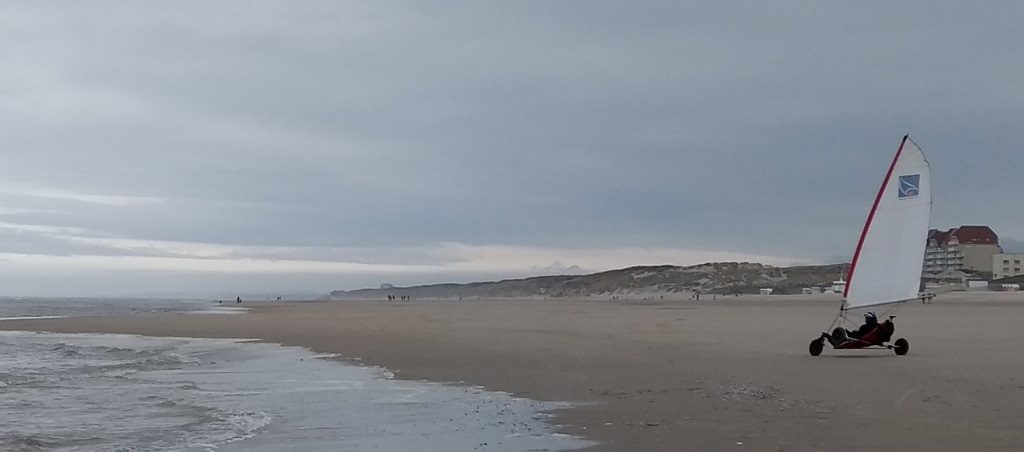 Land yachting at Stella Place