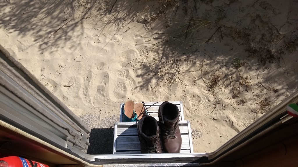 Sun and sand at the doorstep. Sweet.