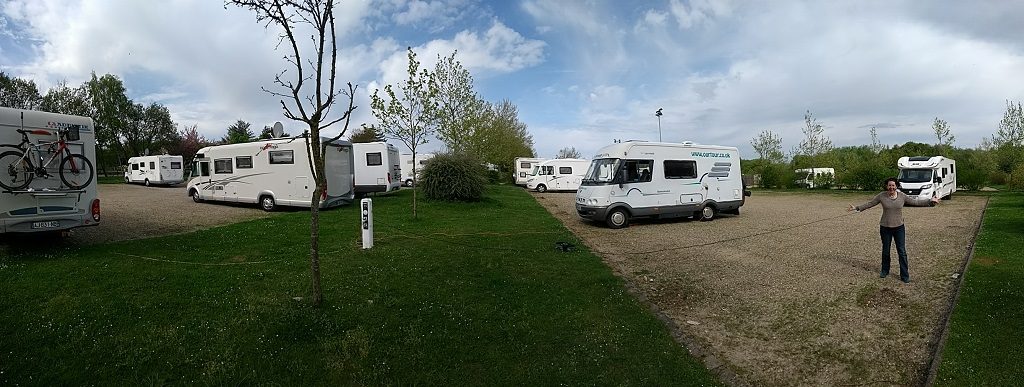 Motorhome aire Saint Valery Sur Somme