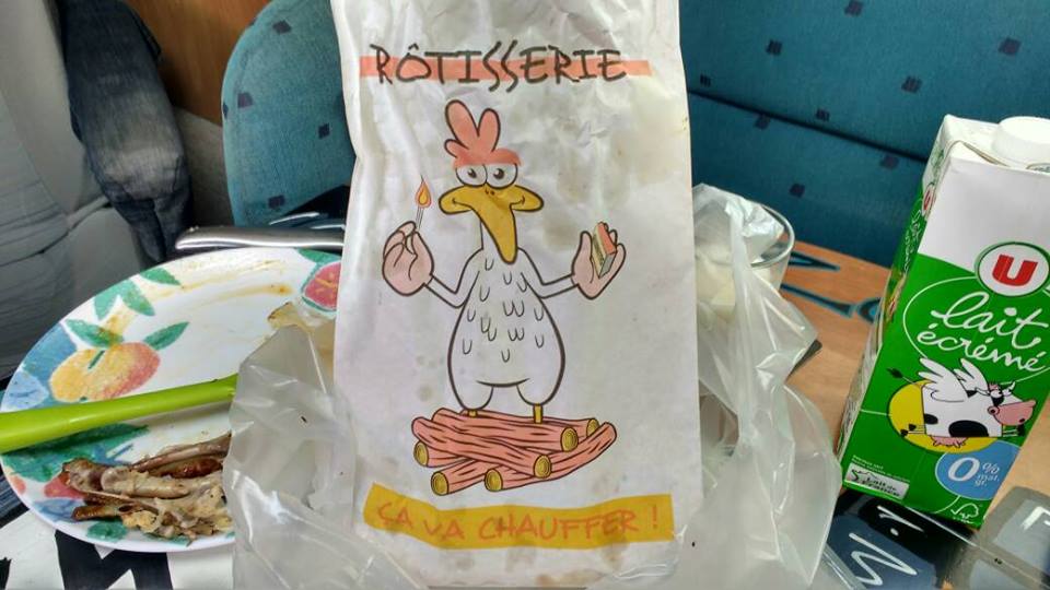 poulet roti bag France