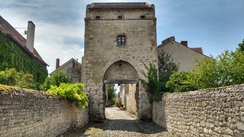 One of Charroux's old gates