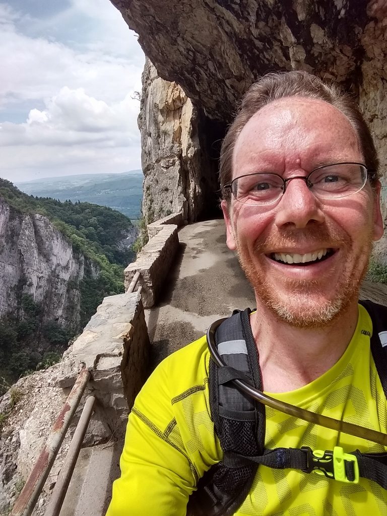 OK, I took this on the way down, but I felt like that on the way up, honest!