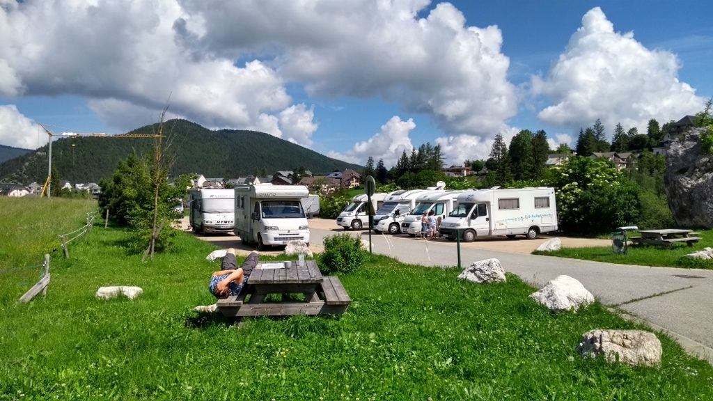 Free motorhome parking in Villard-de-Lans, Vercors