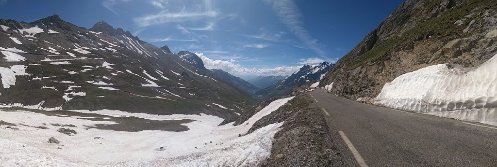 Col du Galibier in Mid June