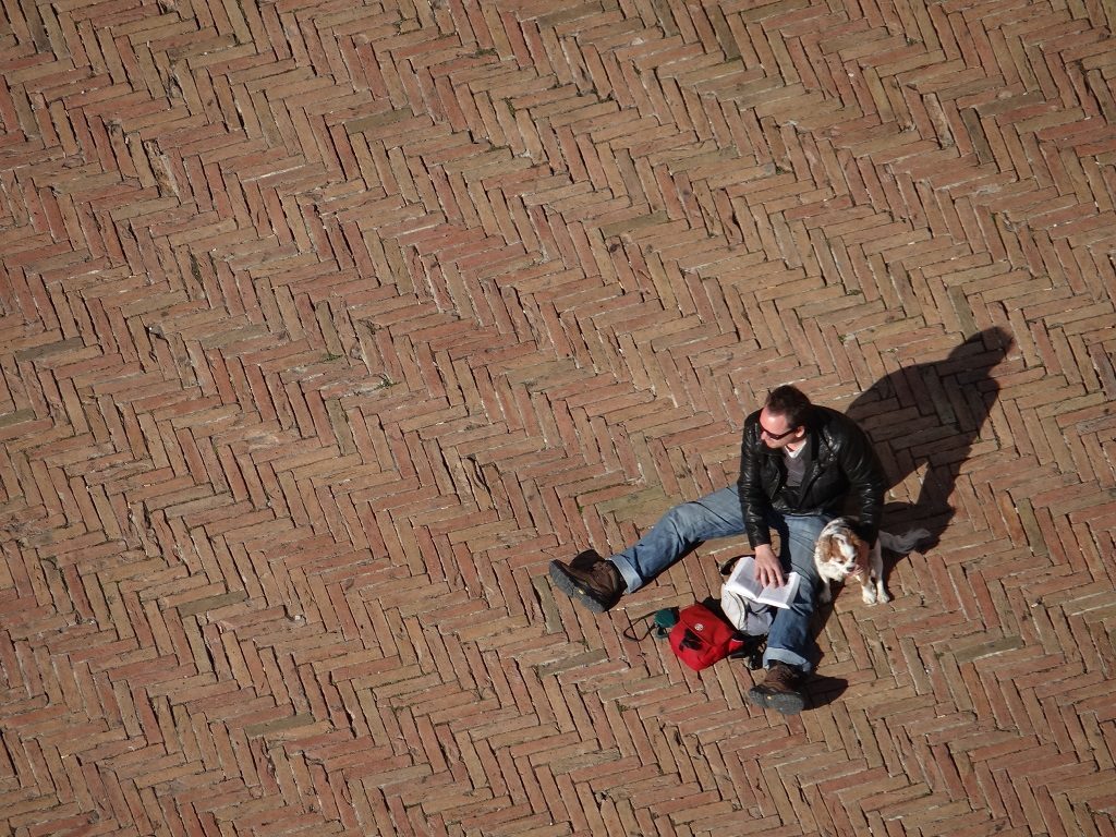 Ju took this photo from the tower in Sienna, Italy
