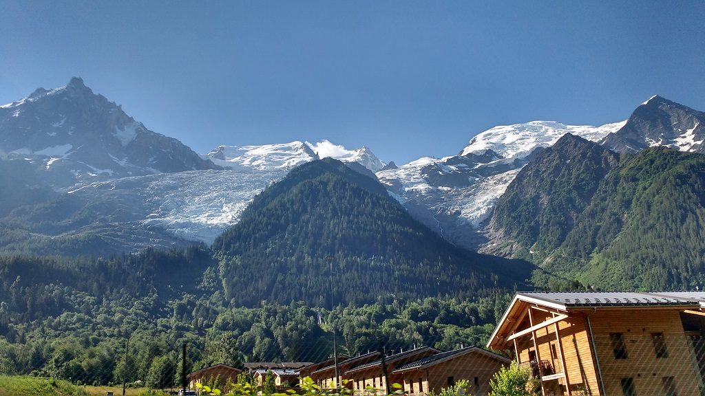 The world around Les Houches and Chamonix is just so, so beautiful.