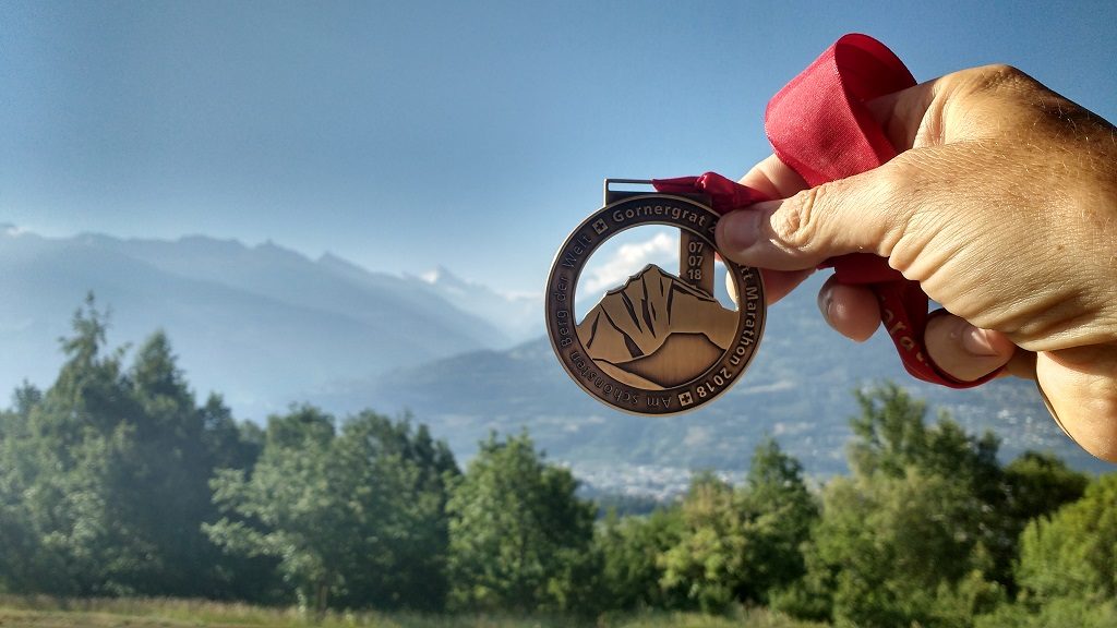 The distant 4357m Dent Blanche (White Tooth)