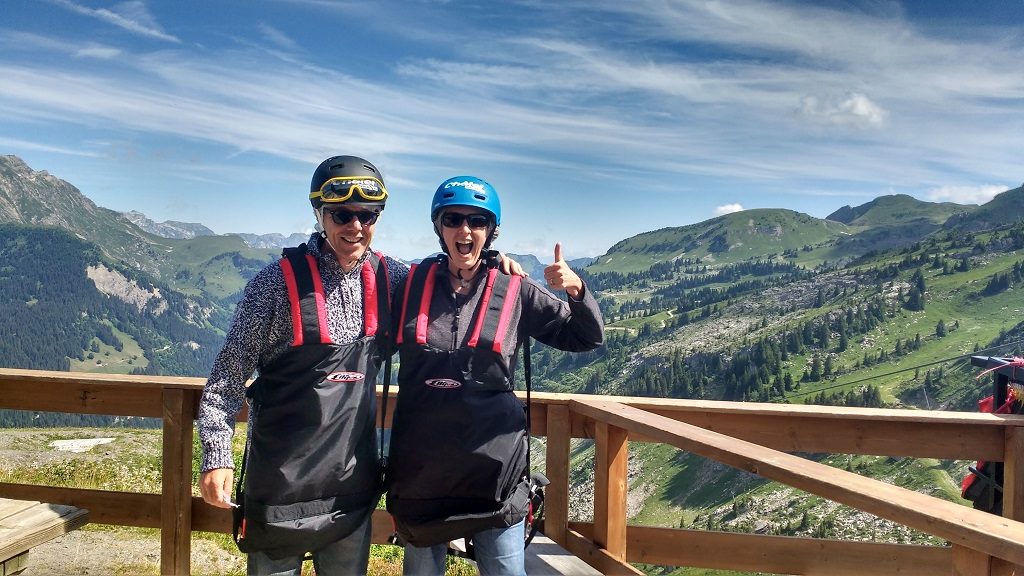 Ju: calm, happy, ready or action! Me: none of the above