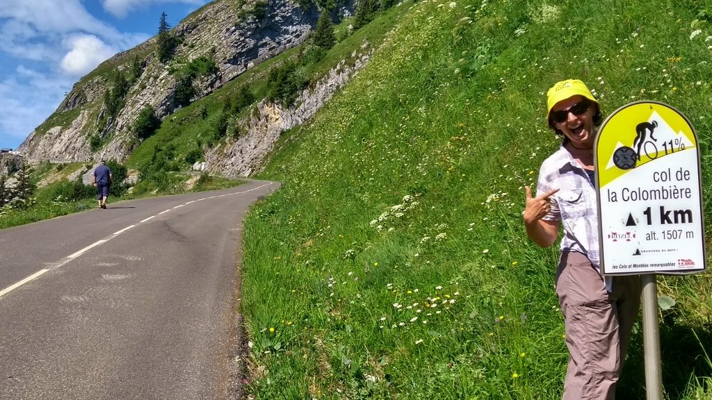 Tour de France Col du Colombiere