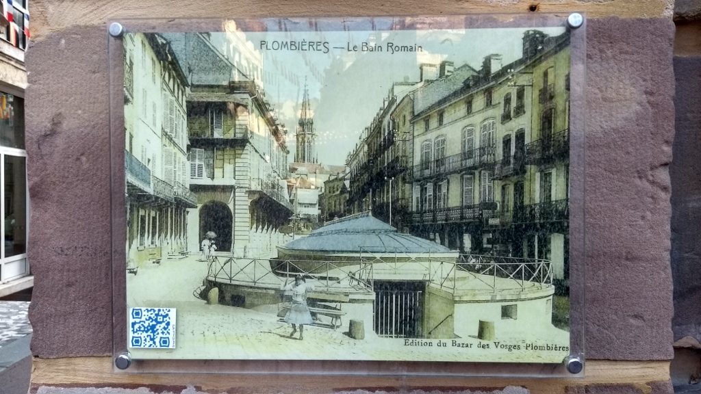 The town of old - looks much the same as it does now