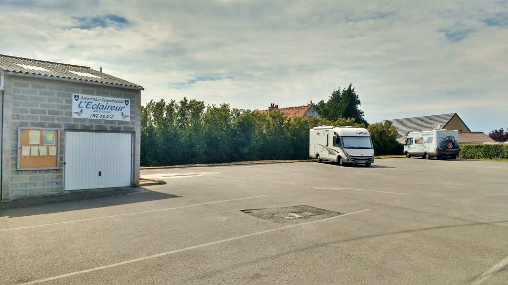 Oye Plage France Motorhome Parking