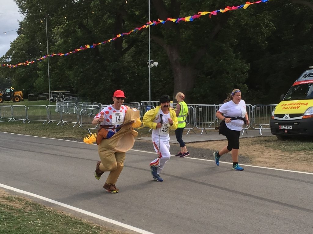 The blow-up horse beaten by a nose by a resurgent Freddie Mercury