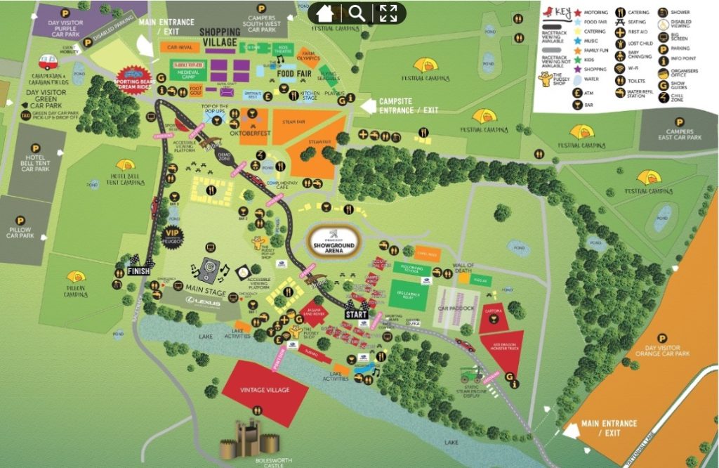 CarFest North Map