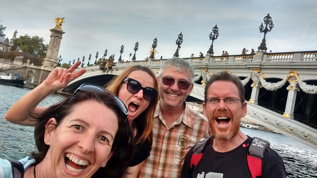 Four of us in Paris