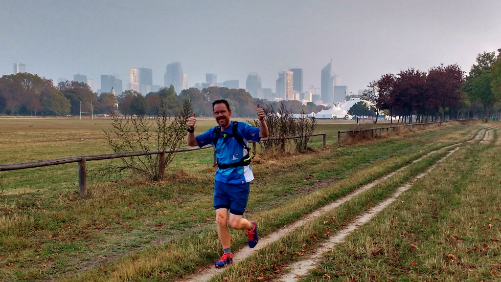 Running around the Bois de Boulogne in Paris
