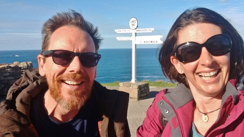 Land's End Sign Cornwall
