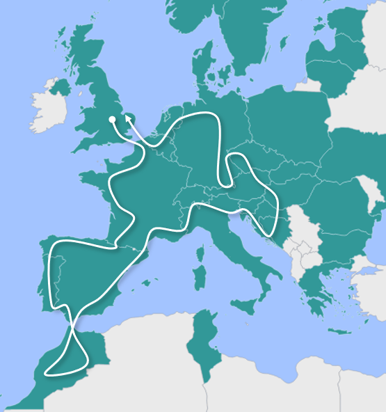 OurTour Motorhome Tour Europe Morocco Year 1