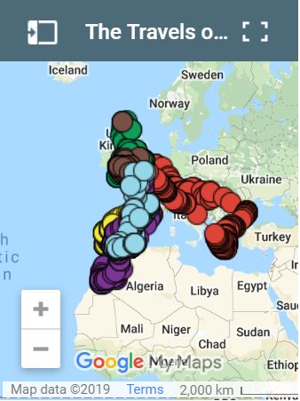 Heidi Hymer Google Map Motorhome Camper Van Overnight Tour