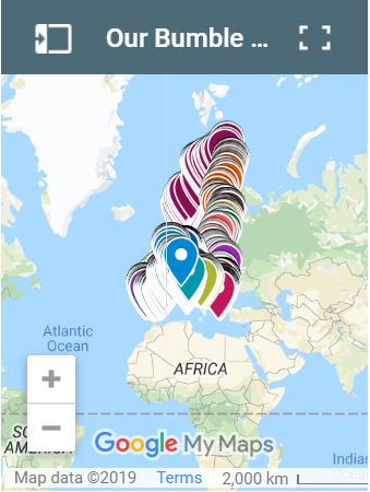 Our Bumble Google Map Motorhome Stopovers