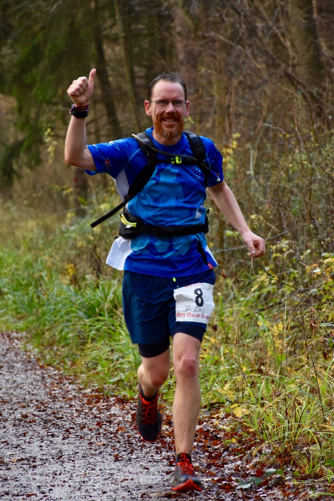 Running the Big Bear Christmas Challenge at Salcey Forest