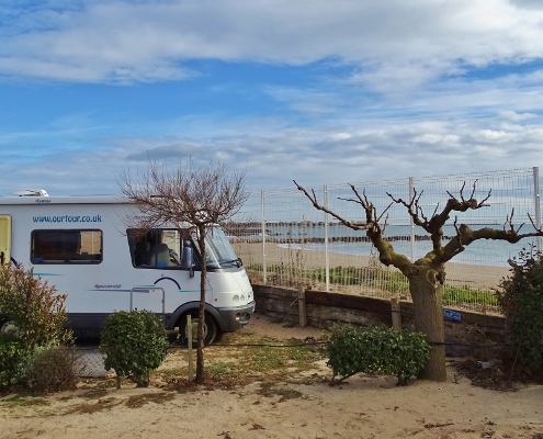 Farret Beach in Vias Plage, France