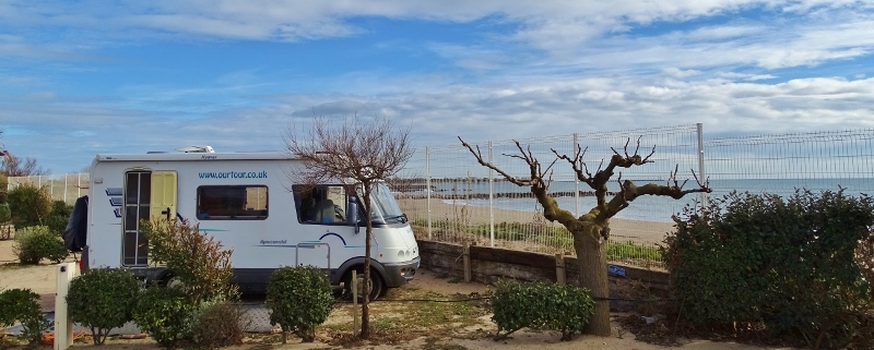 Farret Beach in Vias Plage, France