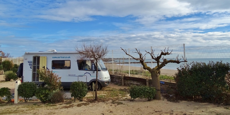 Farret Beach in Vias Plage, France