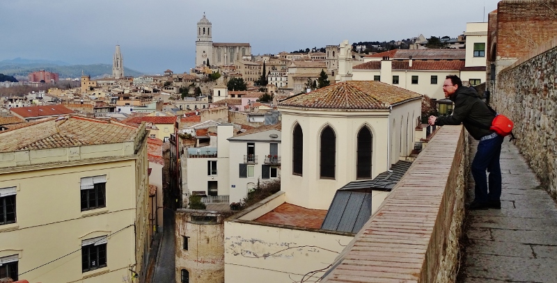 Girona from the walls