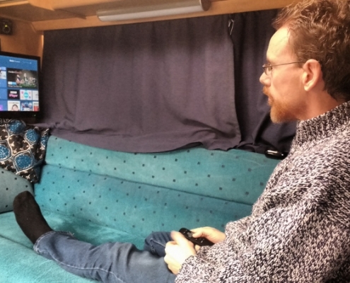 uk tv abroad in motorhome