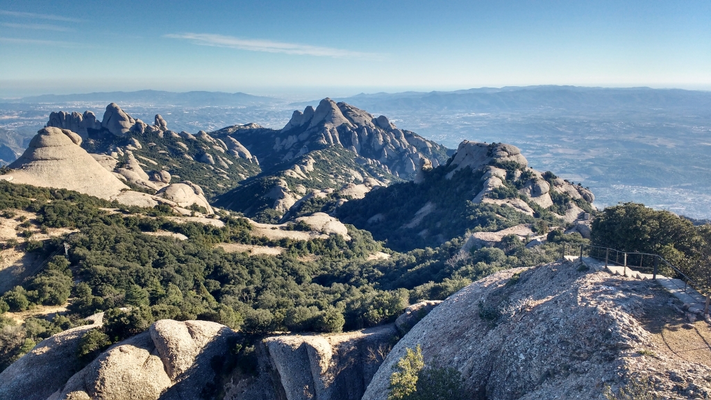 More view from Sant Jeroni, Monserrat!