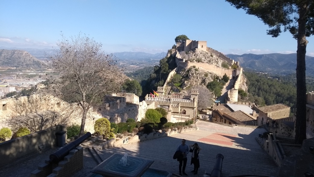 xativa castle, spain