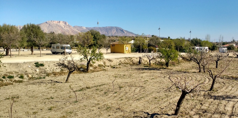 Motorhome Aire in Velez Rubio Spain