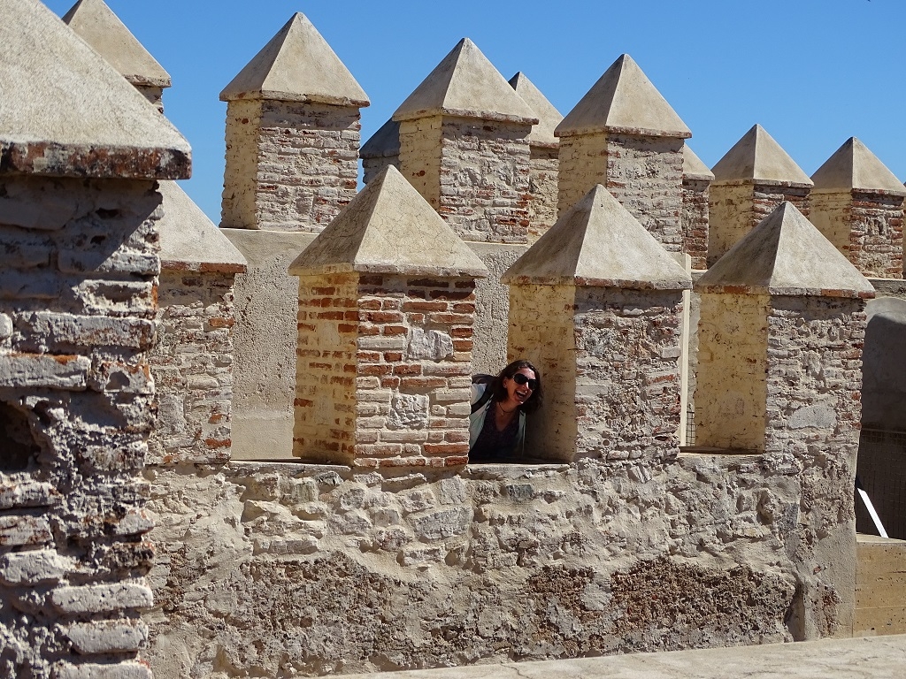 An Out-of-Control Modern Day Ju in the Alcazaba, Badajoz