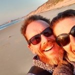 sunset at Capbreton, France