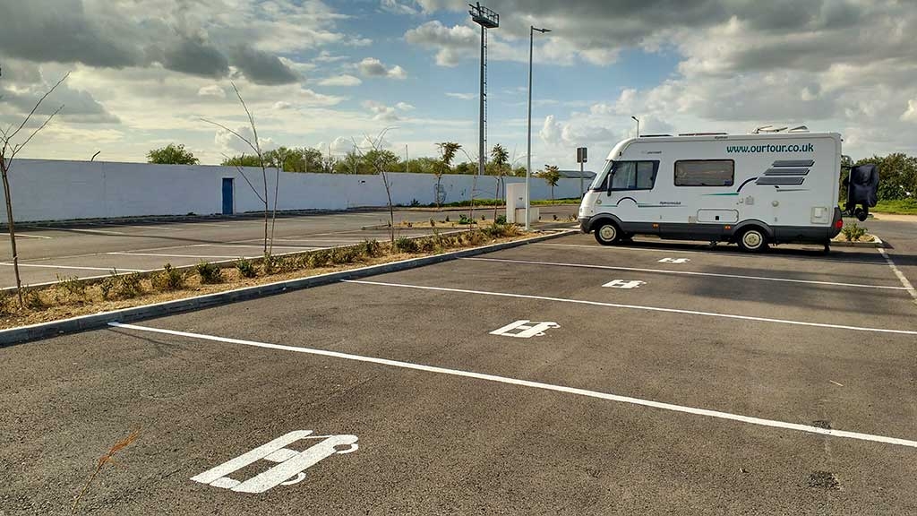 Motorhome Aire Fuentea de Andalucia