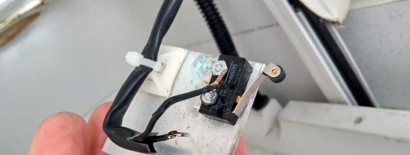 Replacing the micro switch on a SOG unit