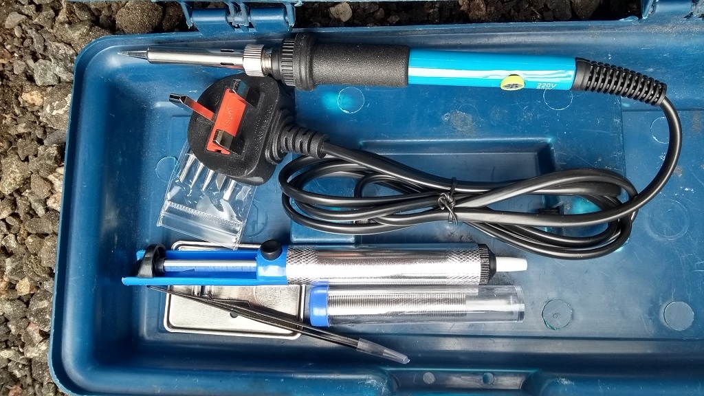 Soldering iron kit from eBay