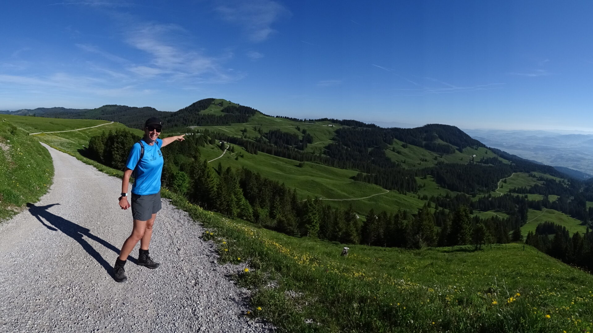 Motorhome free wild camping overnight Gurnigel Pass Switzerland